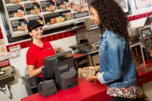 fast food cashier