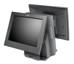 Toshiba SurePOS 580 with rear mounted LCD customer display.