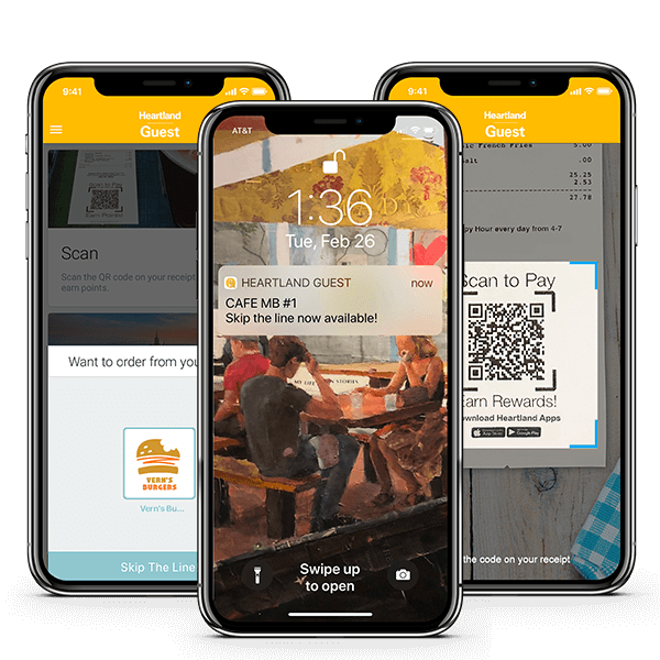 Global Restaurant POS Mobile Guest App