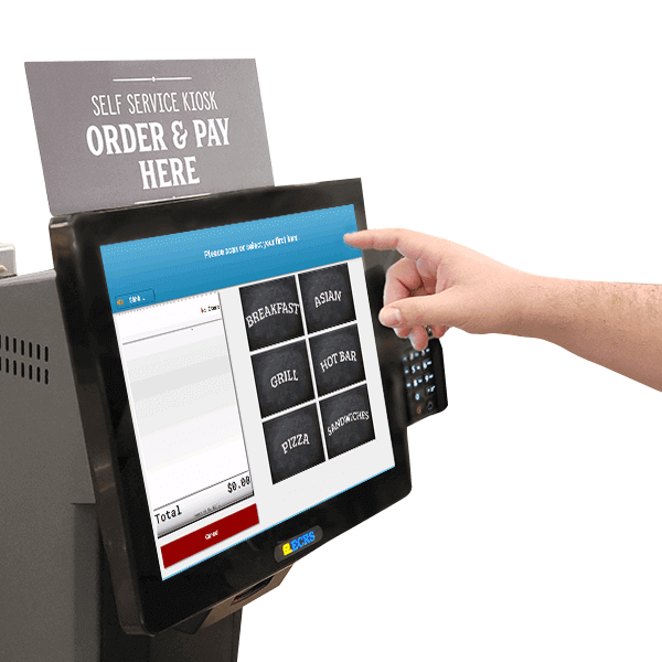 Employee Uses Payroll Deduction at Company Self Service Kiosk