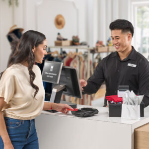 Toshiba TCx 820 POS for Clothing Store