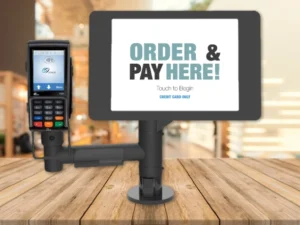 Global Restaurant Self Service Kiosk w Pinpad